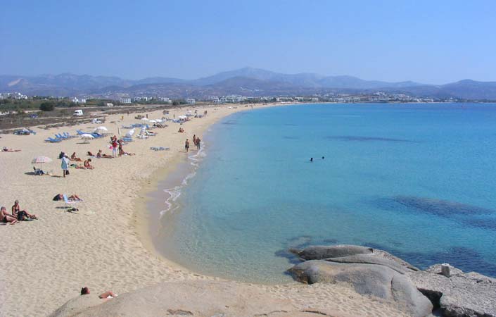 Naxos Agios Prokopios beach