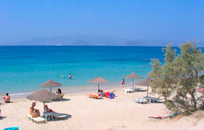 Naxos Plaka beach