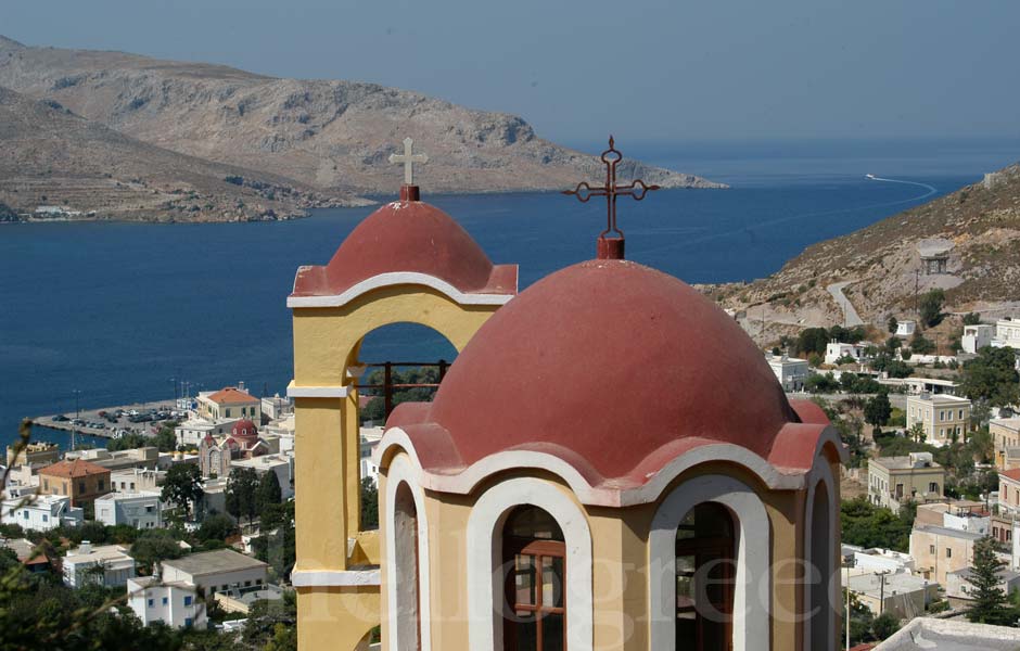 Λέρος θεά από ψηλά