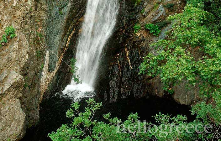 Samothrace waterfall
